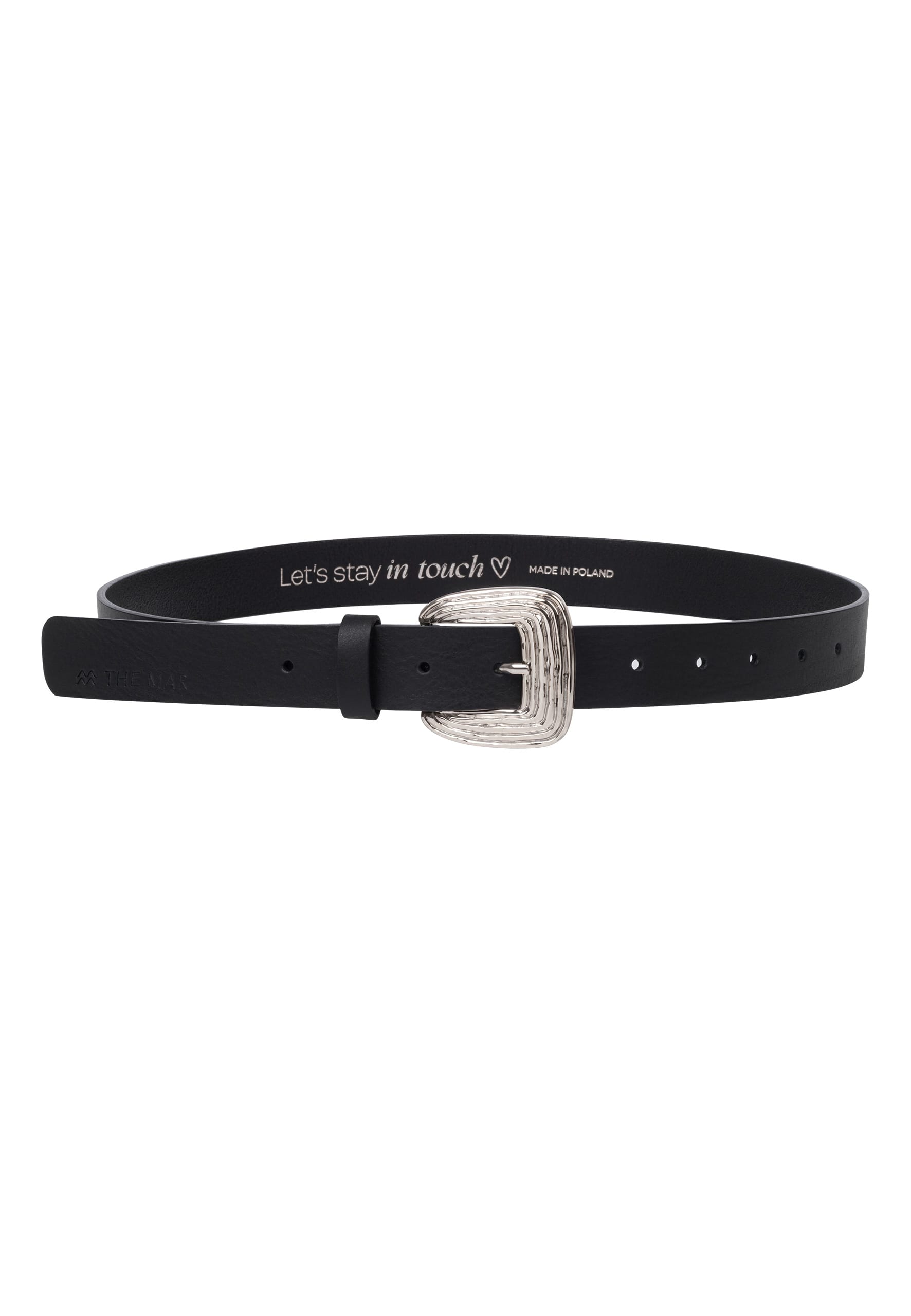 PASEK 01 BLACK - SILVER - Image 3